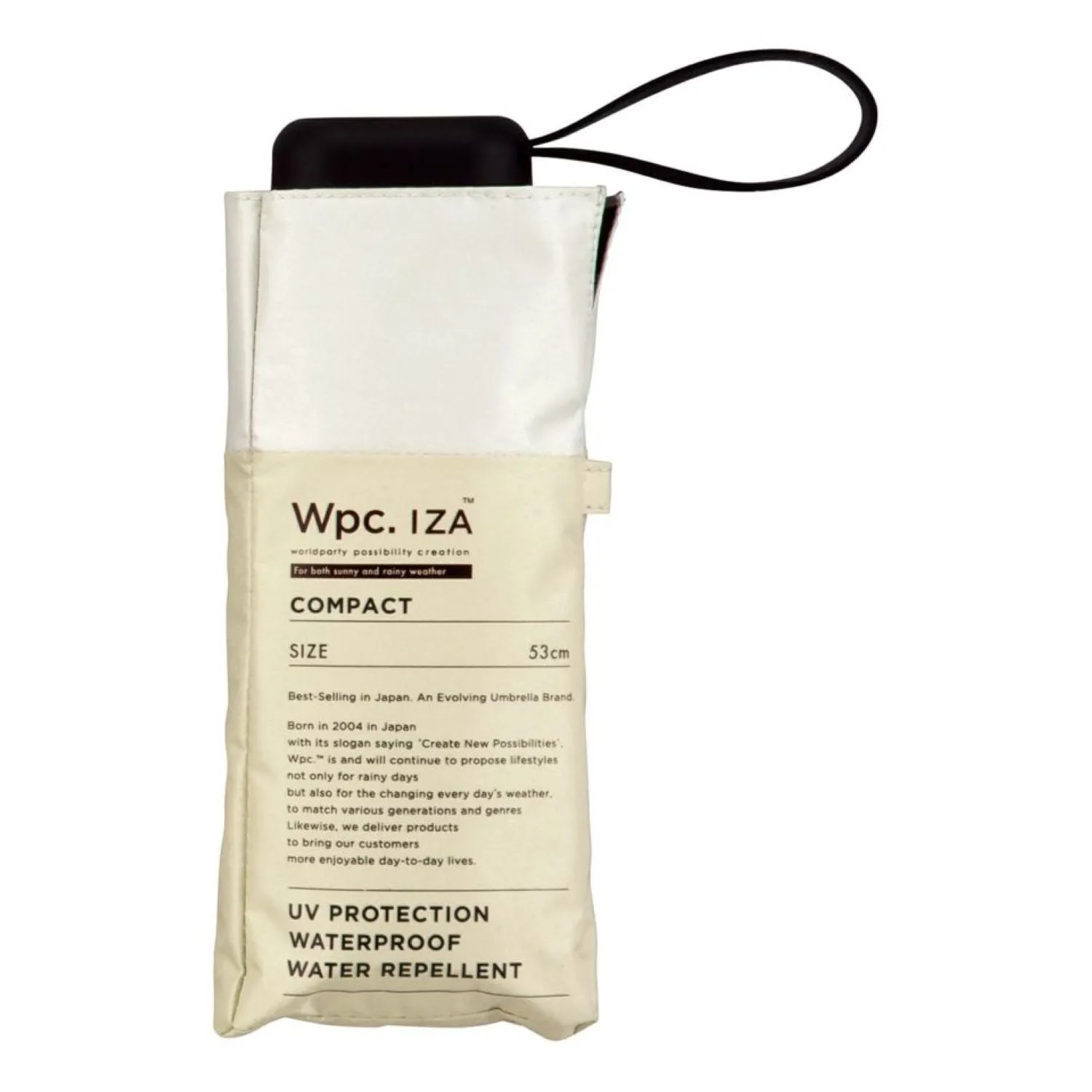 WPC IZA Compact UV Protection UPF 50  Umbrella 53cm