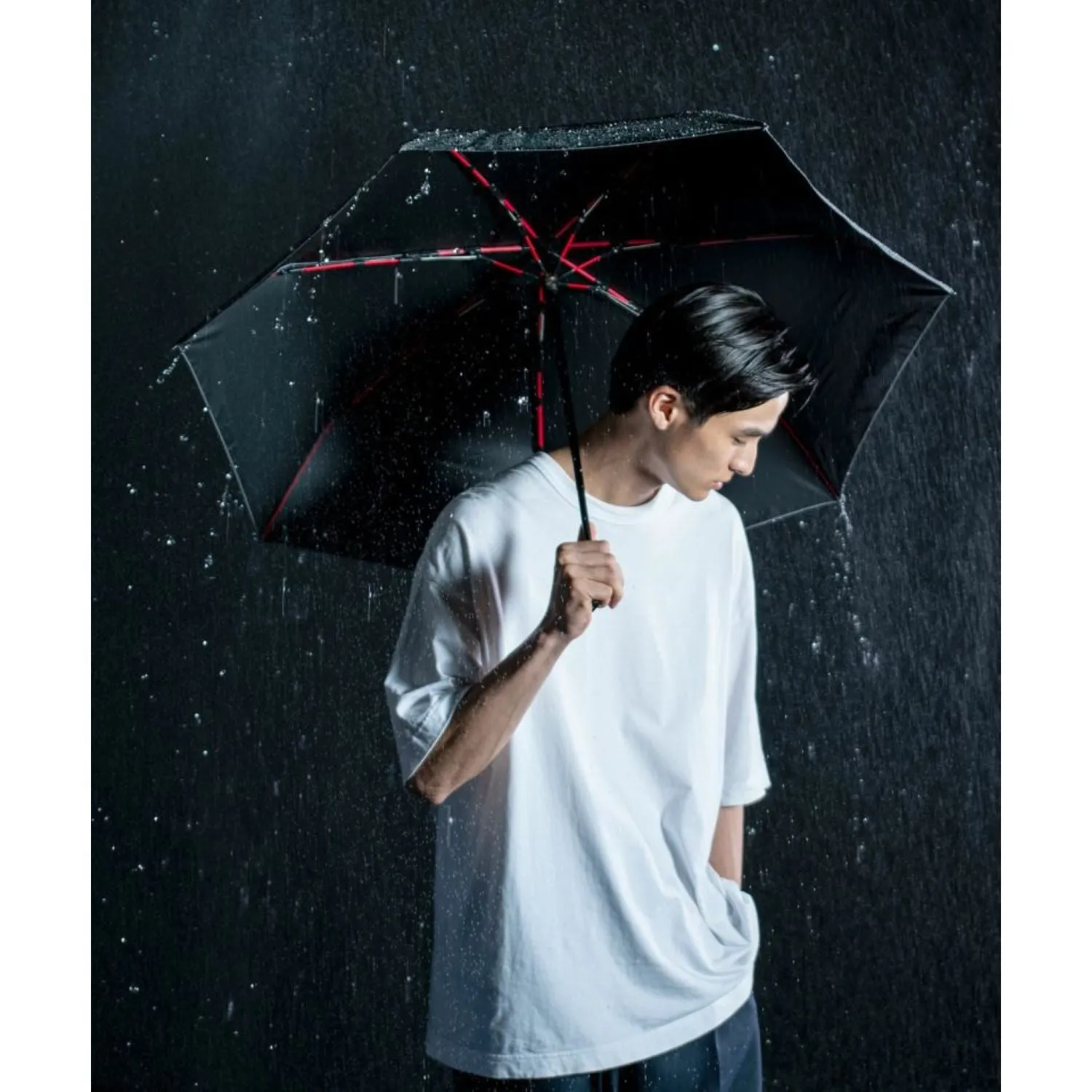 WPC IZA Wind Resistance (2025) UV Protection UPF 50  Men's Umbrella 55cm