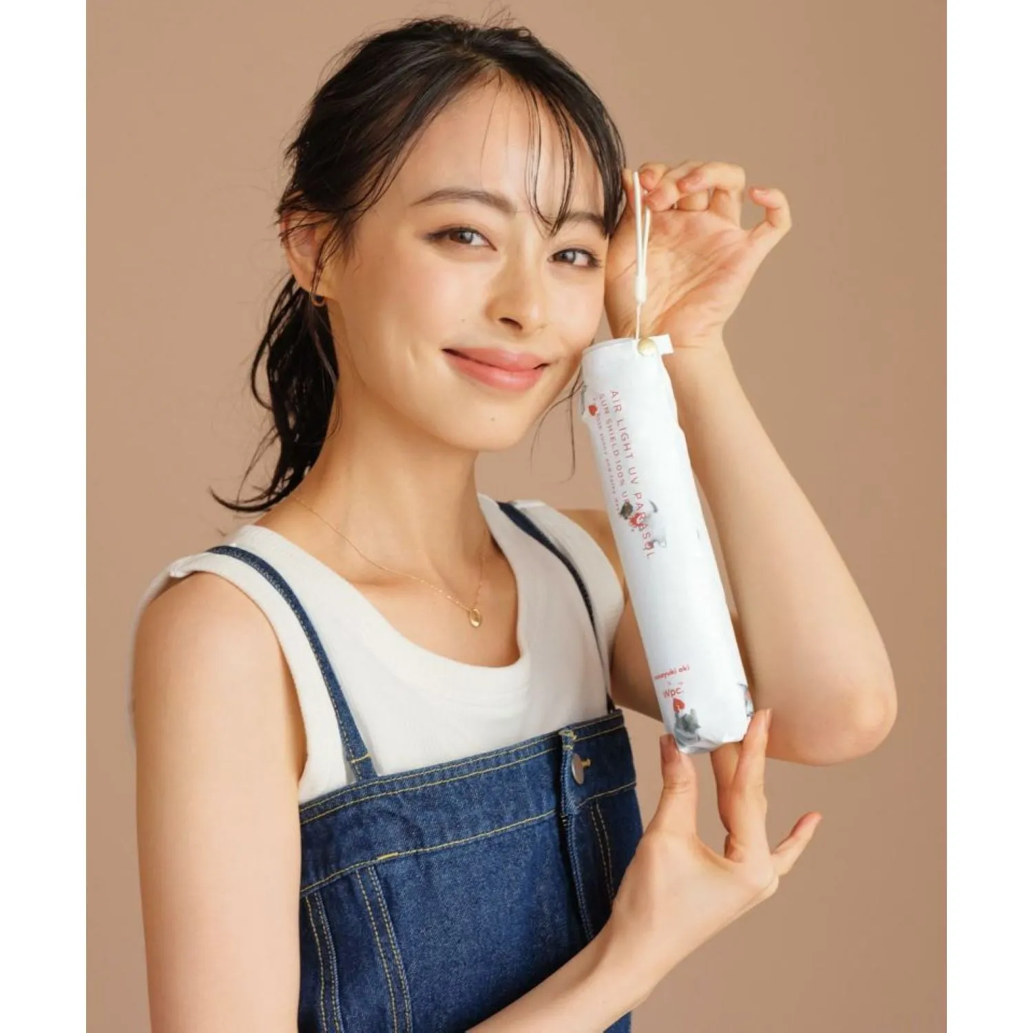 WPC X Masayuki Oki Neko (2025) UV Protection UPF 50  Umbrella 49cm