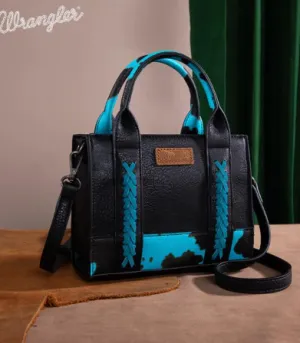 Wrangler Cow Print Mini Tote/Crossbody