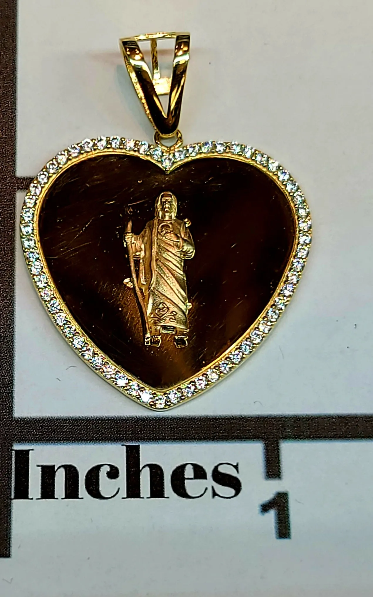 Yellow Gold Heart Pendant