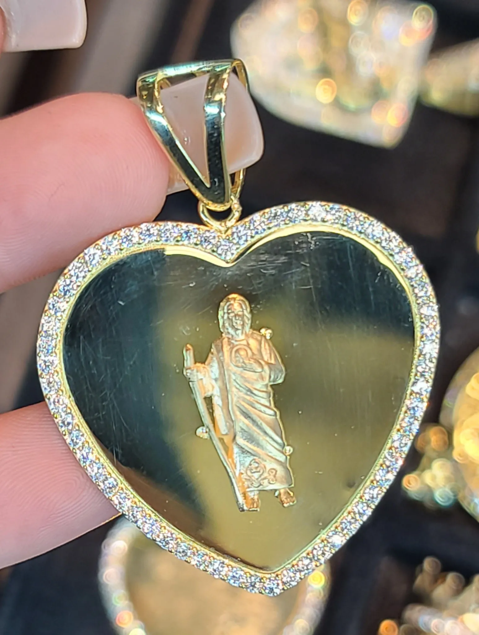 Yellow Gold Heart Pendant