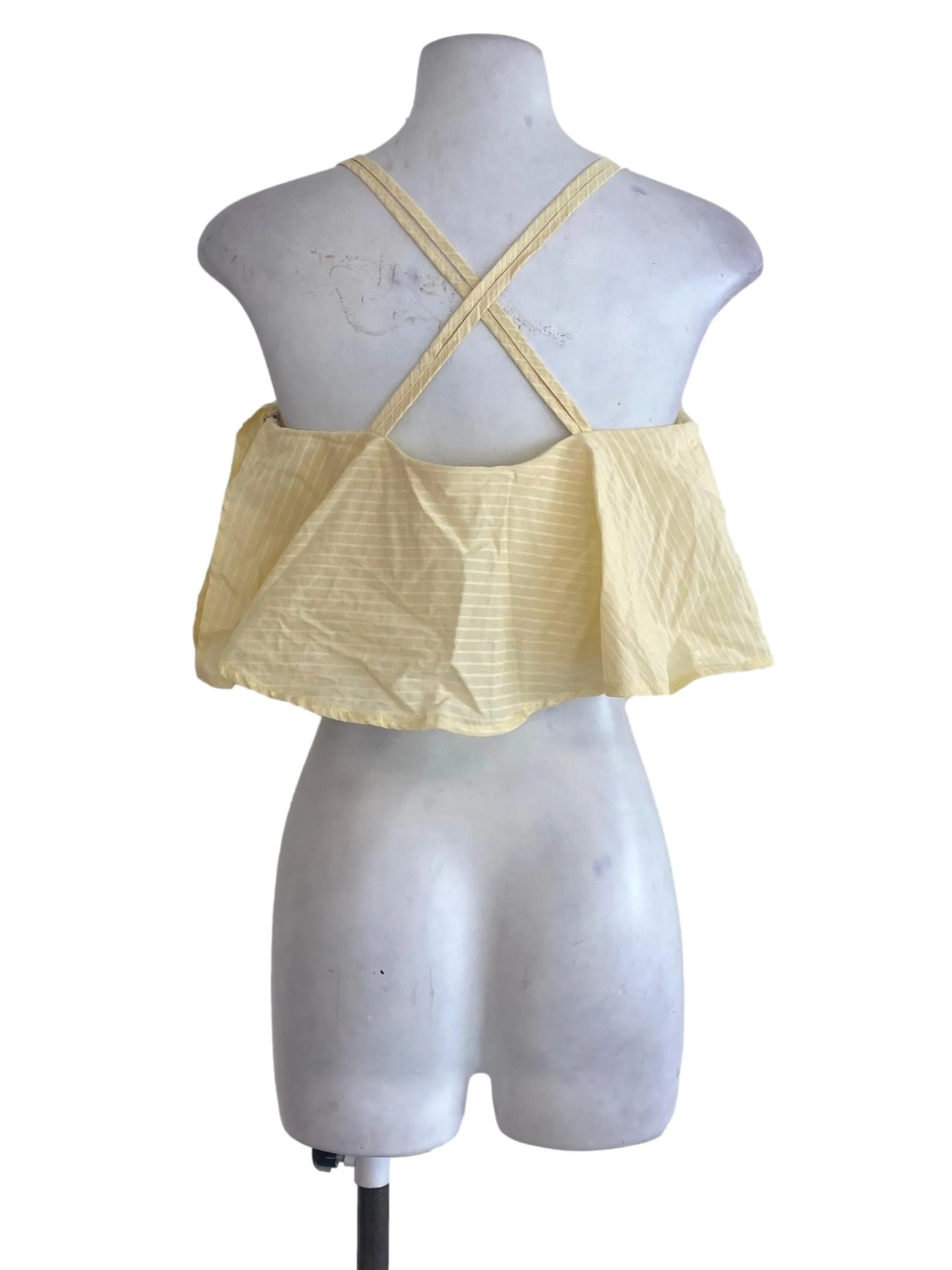 Yellow Striped Layer Top LB