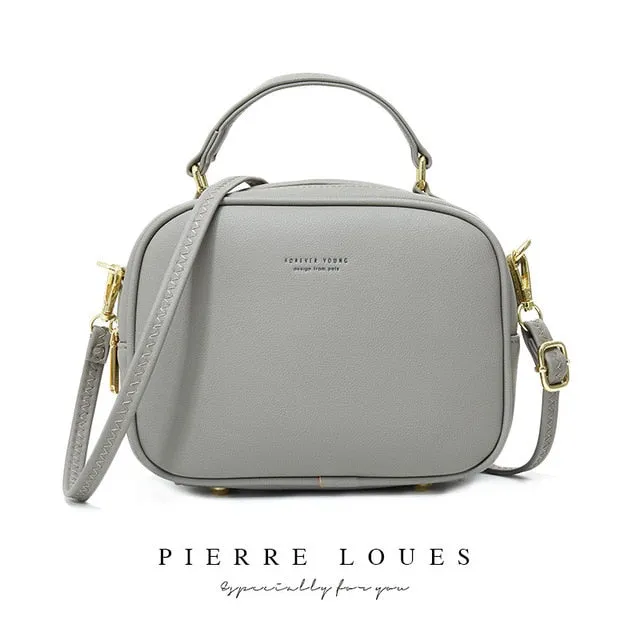 YIZHONG Simple Luxury Handbags and Purses Women Bags Designer Fashion Leather Zipper Shoulder Bags Crossbody Tote Bags for Women