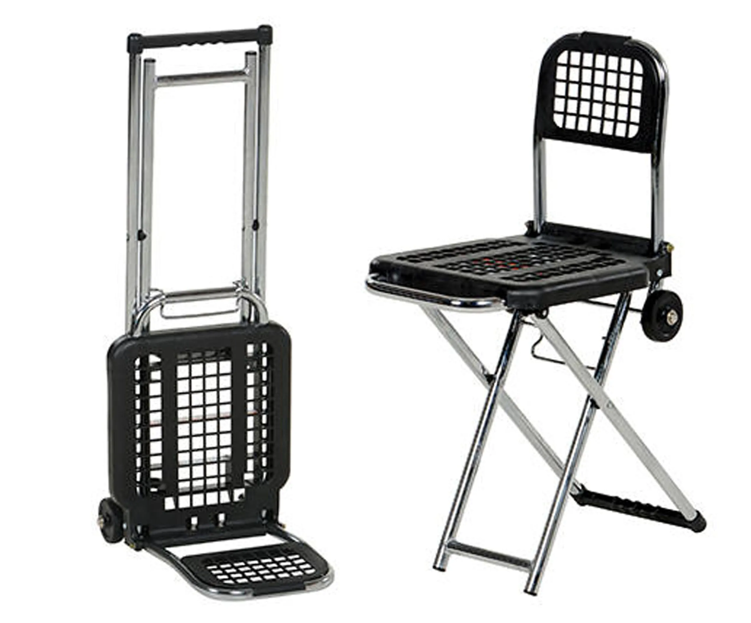 Yu-Shan Multi Function Luggage Cart Chair Strong and Lightweight - 74722