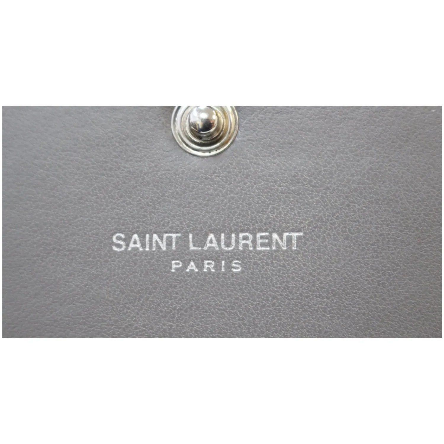 YVES SAINT LAURENT Kate Small Crocodile Leather Crossbody Bag Grey - Last Call