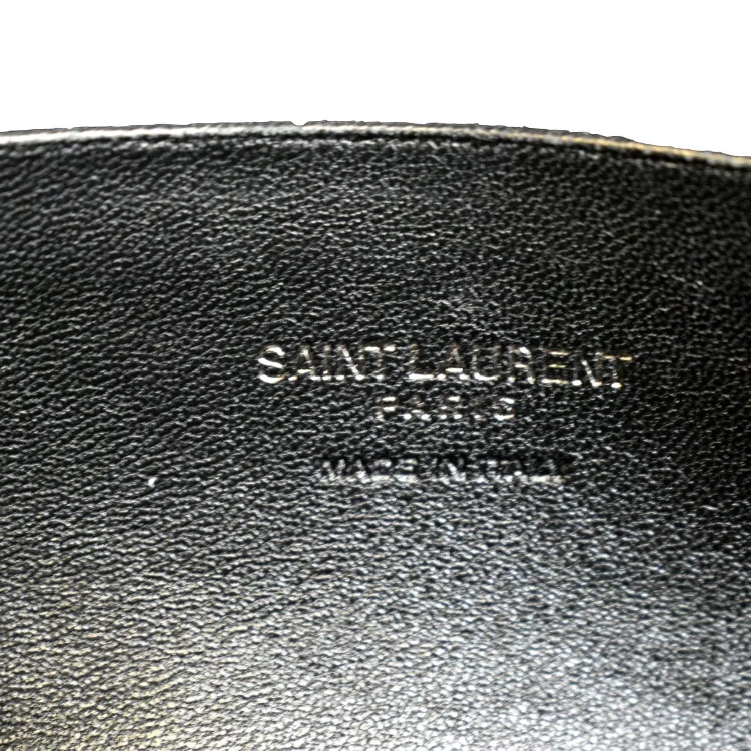 YVES SAINT LAURENT Small Lou Leather Camera Crossbody Bag Black