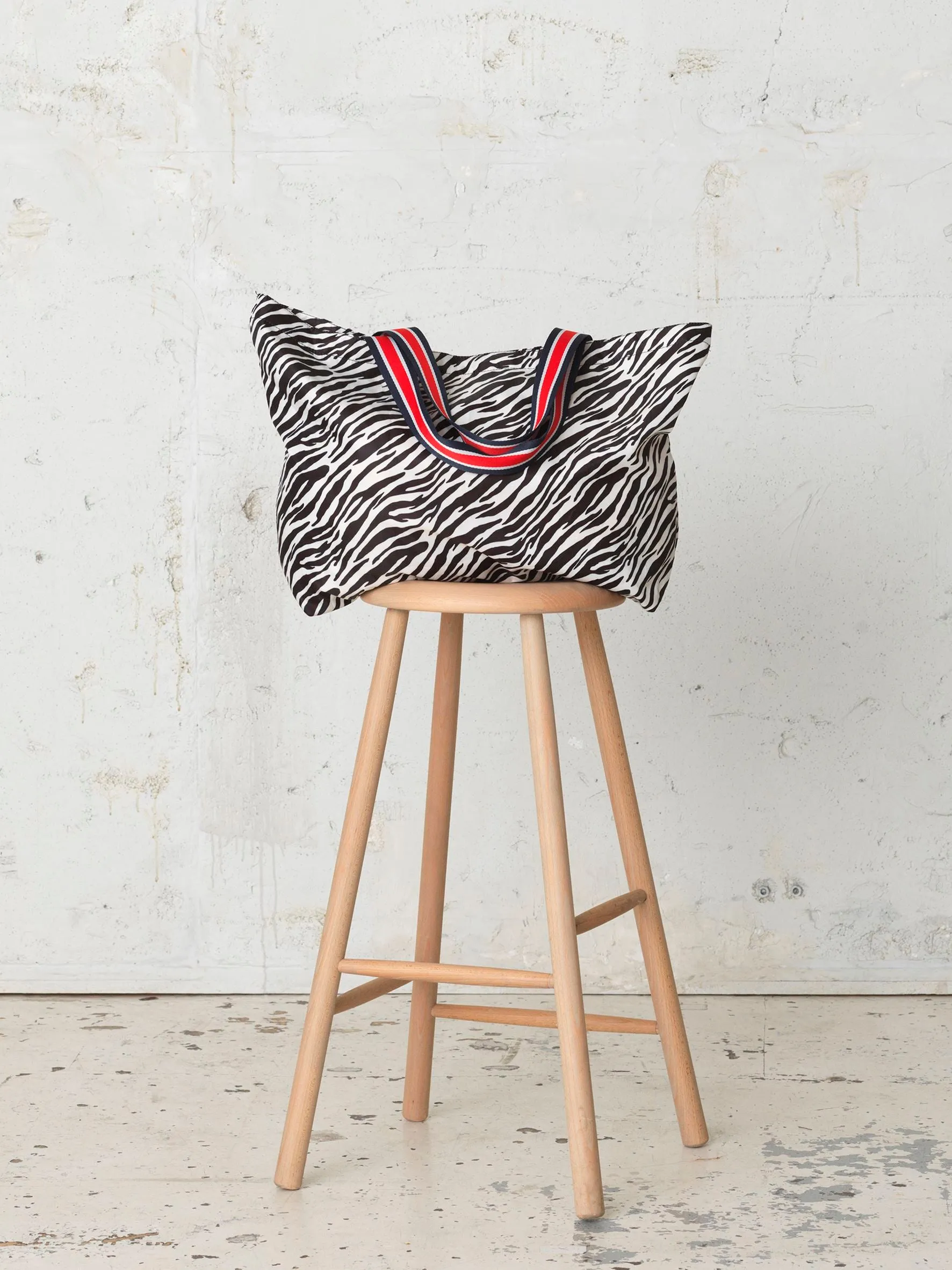 Zebra Foldable Bag